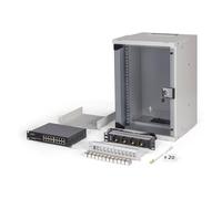 Digitus SOHO Pro network set, 254 mm (10") - 9U, 315 x 300 mm (W x D)