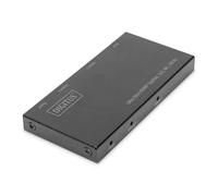 DIGITUS Ultra Slim HDMI Splitter, 1x2, 4K/60Hz HDR, HDCP 2.2, 18 Gbps, Micro USB