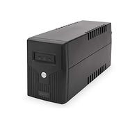 DIGITUS Line-Interactive VI UPS - 600VA / 360W - AVR - 2 protective contact sockets - Shutdown software USB/RS232/RJ11