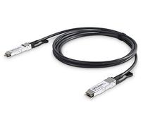 DIGITUS Universal DAC Cable - QSFP+ - 40 Gbit/s - Network Cable - Direct Attach Cable - Direct Attach Copper - Multimode - IEEE P802.3ba - Four Full Duplex Channels - 1m - Black