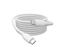 Digitus USB 2.0 connection cable - 2m - USB Type-C to Type-C - High speed 480 Mbit/s - 60W Power Delivery - Flexible silicone cable - white - for iPad, iPhone, Android smartphones, tablets, laptops