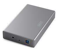 Digitus USB 3.0 hard disk enclosure. 3.5". SATA. 16TB. aluminum