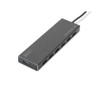 DIGITUS USB-Hub - 7 Ports - Super-Speed USB 3.0 - 5 GBit/s - Plug&Play - Alumini
