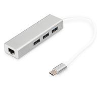 Digitus DA-70255 USB 3.1 (3.1 Gen 2) Type-C 1000Mbit/s White...