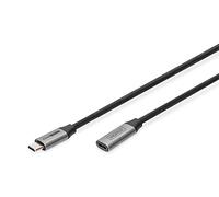 Digitus DB-300230-010-S USB 3.2 Gen 1 USB-C Cable Black 1m Shielde...