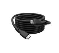 Digitus USB 4.0 Gen3 connection cable - 1m - USB Type-C to USB Type-C - 40 Gbit/s - 240W Power Delivery - Flexible silicone cable - black - for iPad, iPhone, Android smartphones, tablets, laptops