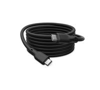 DIGITUS USB-C cable - USB4 Version 2.0 - 0.5 m - Type-C to Type-C - Flexible silicone sheath with kink protection - Video resolution up to 16K at 60 Hz - 80 Gbps - PD 3.1 240W - Soft-touch - Black