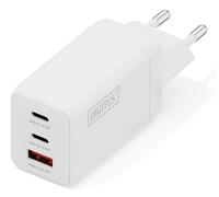 Digitus USB GaN Charger 67W. 2x USB-C. 1x USB-A