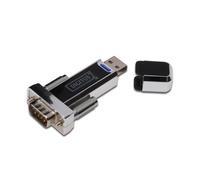 DIGITUS USB to Serial Adapter - RS232 Converter - USB 1.1 Type-A to DSUB 9M - PL2303RA Chipset - Extension Cable
