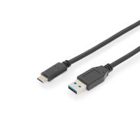 Digitus 1 M Usb Data Transfer Cable for Pc Notebook Tablet Smartphone 1 Pac AK-300146-010-S