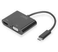 Digitus USB Type-C™ - HDMI + VGA Adapter