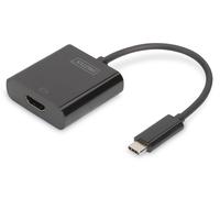 Digitus DA-70852 interface hub USB 3.0 (3.1 Gen 1) Type-C Black