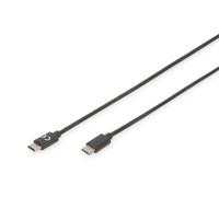 DIGITUS USB Type-CÙ connection cable, Type-CÙ - C M/M, 3.0m, 3A, 480MB, Version