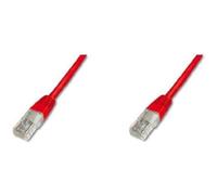 Digitus UTP Network Cable Cat. 5E Unshielded - Length 30 m - Red