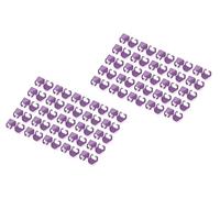 Digitus Violet Network Cable Clips - 100 Pieces - CAT 5e, 6 & 6A Compatibility - AWG 24/7 to 27/7