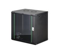 Digitus Network Cabinet - 19-inch rack - 12 rack units - Wall mounting - 450 mm depth - Load capacity 60 kg - Dynamic Basic series - Black