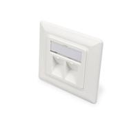 Digitus Wallplate for Keystone Modules. German type. middle plate 50x5