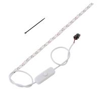 DiGiYes LED Light Strip Fit for Bambu-Lab A1 3D Printer, 24V 380 mm High Brightness LED Light Bar with 900 mm Cable, Easy to Install