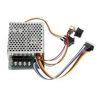 DiGiYes PWM DC Motor Speed Controller, DC 10-55V 60A LED Display Stepless 12V 24V 36V 48V DC Brushed Motor Speed Controller with Adjustable Potentiometer and Forward-Brake-Reverse Switch