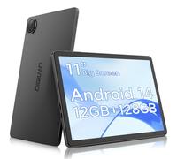 DigiLand Tab R11-11" Tablet,Android 14 OS,MediaTek Helio G80 Octa-Core,12GB RAM + 128GB Storage,HD IPS Touchscreen,13MP+8MP,Wi-Fi 6,Long Battery Life,Widevine L1,Stand Case,Google Tablets 2025,Gray