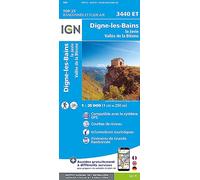 Digne-Les-Bains / La Javie / Vallée de La Bléone (3440ET): 1:25000 (TOP 25)