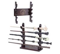 DigNew 5 Tiered Wand Holder,Wood Wand Display Stand,Wall Mount and Desktop,Suitable for Wand Enthusiasts or Collectors to Display in The Living Room,Bedroom or Office