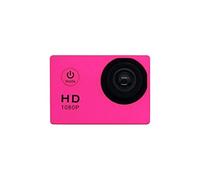DIGNIFE Action Camera, 2022 New Action Camera， 12MP HD 1080P 32GB 140D Underwater Waterproof Camera， Helmet Cameras for Motorcycles(Roze)
