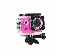 DIGNIFE Action Camera, Mini Sport Action Camera WiFi Ultra HD 4K 1080P 16Megas Video Recorder Waterproof DVR Camcorder Helmet Video Recording Cameras(Roze)