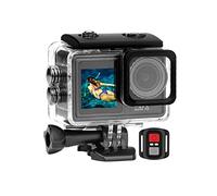 DIGNIFE Action Camera, S81ER Action Camera 4K 60FPS EIS Video With Optional Filter Lens 24MP Zoom 1080P Webcam Vlog Sports Cam With Remote(Standard,4K Camera Only)