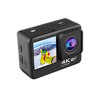 DIGNIFE Action Camera, Sports Camera 4K HD Underwater Camera With Anti-shake Outdoor Camera Wireless Remote Control WIFI Waterproof Sports DV(AT-S60TR)