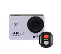 DIGNIFE Action Camera, Sports Camera Ultra HD 4K WiFi Remote Control Sports Camera 170D Waterproof Sports DV Helmet Camera(Silver)