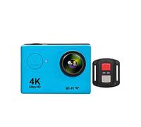 DIGNIFE Action Camera, Ultra HD Underwater Camera, H9R 4K Remote Control Sports Video Recording Camcorder DVR DV Waterproof Pro Mini Helmet Camera Accessories Kit(Blu)