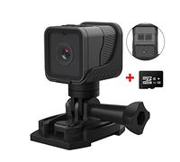DIGNIFE Action Camera, Wireless Camera Mini DV Camcorder For Vloging Video Sports 1080P HD Camera Video Surveillance Wireless Support 256G(Camera add 16G)