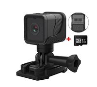 DIGNIFE Action Camera, Wireless Camera Mini DV Camcorder For Vloging Video Sports 1080P HD Camera Video Surveillance Wireless Support 256G(Camera add 32G)