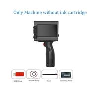 DIGNIFE Handheld Inkjet Printer, 12.7mm Smart Handheld Inkjet Printer, Label Encoding QR Code Logo, Fast Drying And Colorfast Printer,Office Printer(Only machine)