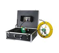 DIGNIFE Sewer Inspection Camera, 7 Inch Drain Sewer Industrial Endoscope With DVR Video 22MM Waterproof Industrial Pipeline Endoscope Video Detection Camera System Machine Downhole TV(F9200D-20M)
