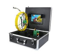 DIGNIFE Sewer Inspection Camera, 9 Inch Sewer Video Camera 22MM Waterproof Industrial Pipeline Endoscope Video Detection Camera System Pipe Pipeline Inspection Camera(F9300D-50M)