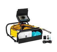 DIGNIFE Sewer Inspection Camera, Sewer Camera, 10/20/30/50M Pipe Inspection Camera With DVR 16GB FT Card, Sewer Drain Industrial Endoscope System IP68 8500MHA Battery(20m,NO DVR)