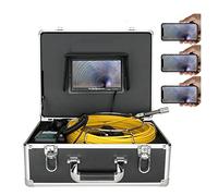 DIGNIFE Sewer Inspection Camera, Sewer Camera Wireless WiFi 20/30/40/50M Snake Cam Pipe Inspection Video Camera,17MM Drain Sewer Pipeline Industrial Endoscope(30m)