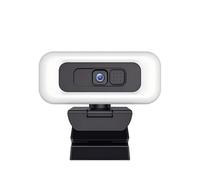 DIGNIFE Webcams, Portable Full HD 2K 4K Webcam PC Laptop Auto Focus Webcam Live Streaming Flexible With Microphone Live Broadcast With Light(4K-With Light)