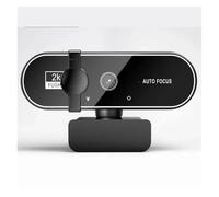 DIGNIFE Webcams, Portable Full HD 2K 4K Webcam PC Laptop Auto Focus Webcam Live Streaming Flexible With Microphone Live Broadcast With Light(2K)