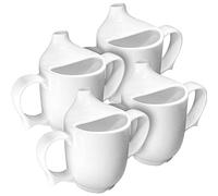 Dignity by Wade Two Handled Feeding Cup - White - Pack of 4