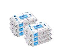 DIGNITY Poochie 100% Biodegradable Clear Color Baby Wipes (150 x 200 mm) -Pack of 6, 480 Wipes