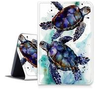 DIGTIALL Case for Samsung Galaxy Tab A 8.4 2020 Model SM-T307 Tablet,PU Leather Fold Stand Protective Cover with Auto Sleep/Wake for Samsung Tab A 8.4 2020,Sea Turtle