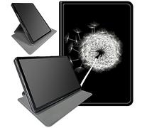 DIGTIALL Case for Samsung Galaxy Tab S8 Plus 2022/S7 FE 2021/S7 Plus 2020 12.4",360 Degree Rotating Swivel Stand Protective Cover for Samsung Tab S7 FE 2021/S8+ 2022/S7+ 2020,Dandelion