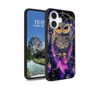 DIGTIALL Cute Owl Dream Catcher Case for iPhone 17 6.1", Slim Soft TPU Silicone Protective Cover, Anti-Slip Grip & Shockproof Design for iPhone 17 6.1"