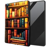 DIGTIALL for iPad Air 3rd Generation 2019/iPad Pro 10.5 Inch 2017/iPad 7 10.2 2019/2020 iPad 9 2021 TPU Case - Ultra-Thin Protective Cover Shockproof Protection Cover,Vintage Bookshelf