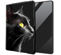 DIGTIALL for iPad Air 3rd Generation 2019/iPad Pro 10.5 Inch 2017/iPad 7 10.2 2019/2020 iPad 9 2021 TPU Case - Ultra-Thin Protective Cover Shockproof Protection Cover,Black Cat
