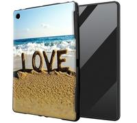 DIGTIALL for iPad mini 5 Generation 2019/ Mini 4 3 2 1 7.9" TPU Case - Ultra-Thin Protective Cover Shockproof Protection Cover for iPad mini 5 4 3 2 1,Word Love On The Beach