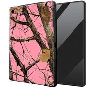 DIGTIALL for iPad mini 5 Generation 2019/ Mini 4 3 2 1 7.9" TPU Case - Ultra-Thin Protective Cover Shockproof Protection Cover for iPad mini 5 4 3 2 1,Pink Dead Wood Tree